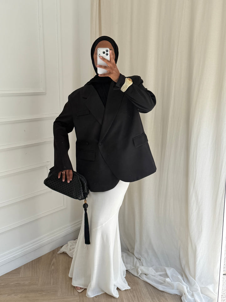 BLAZER MASCULIN LUXE NOIR