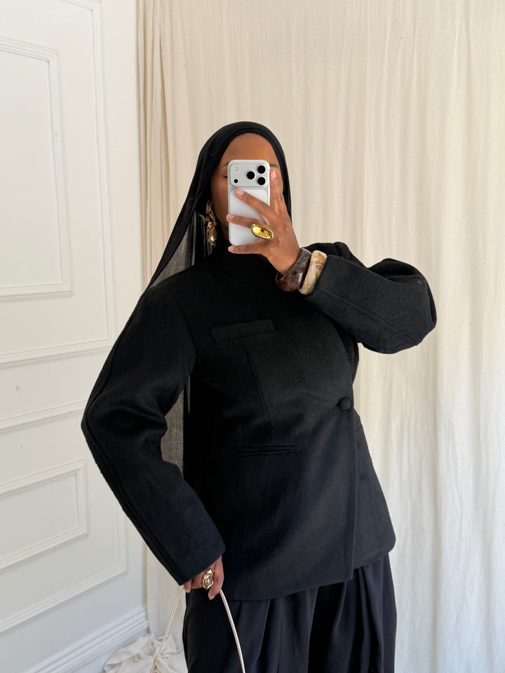 MANTEAU BLAZER PREMIUM LAINE