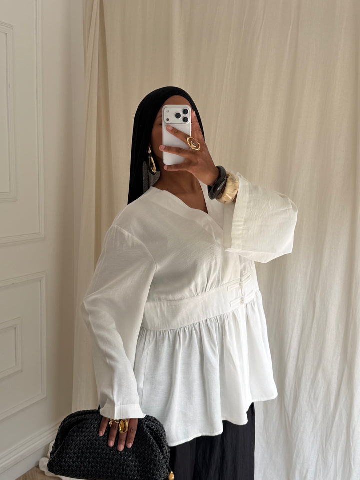 BLOUSE YUM BLANCHE