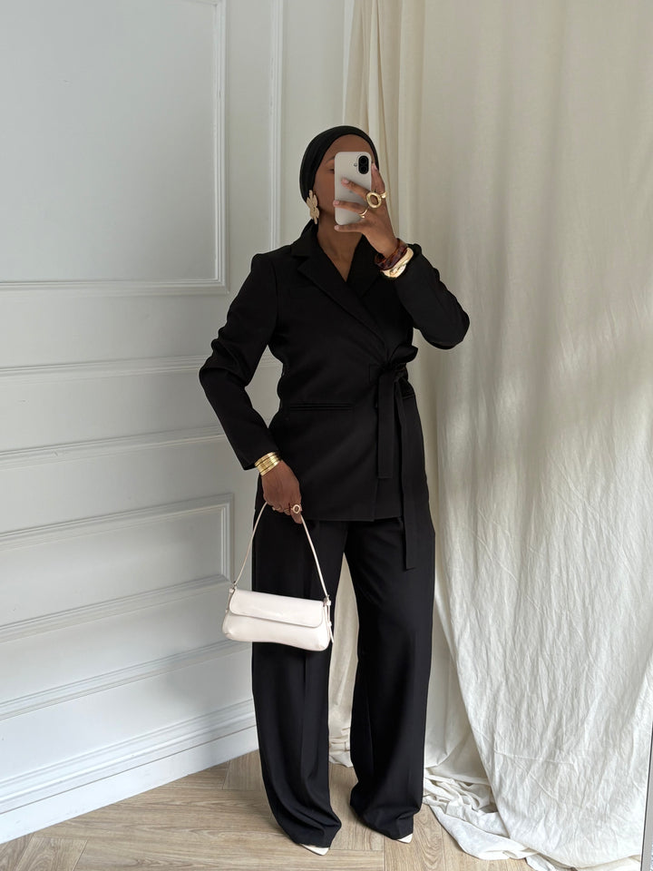 BLAZER SIDE NOIR