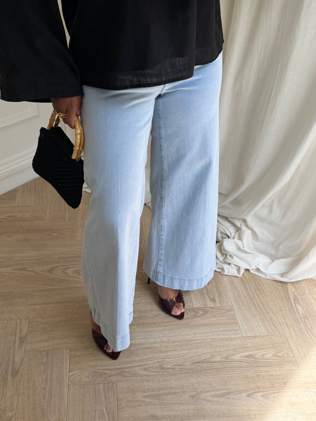 JEAN PALAZZO BLEU TRÈS CLAIR