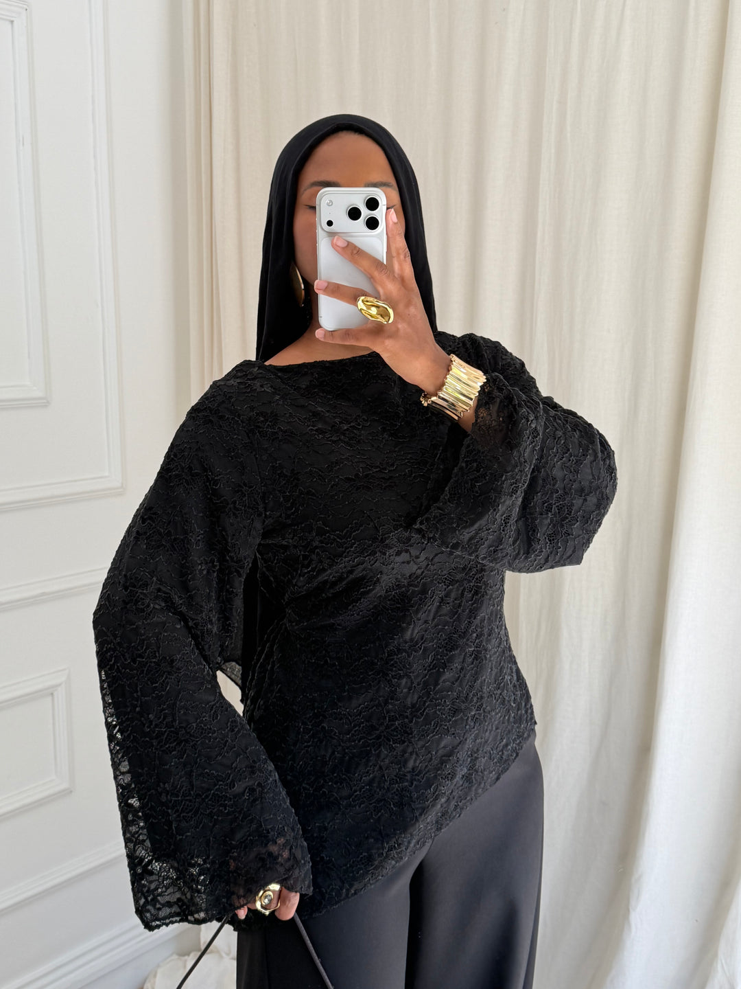 BLOUSE MARBELLA NOIRE