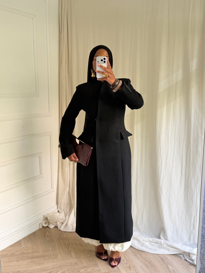 MANTEAU LISE - LUXE NOIR