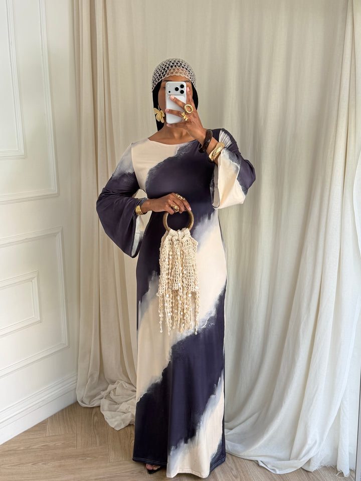 ROBE JAWAL BLEU