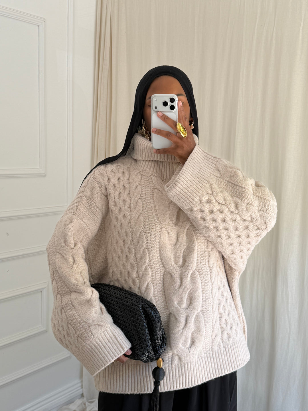 LE GROS PULL PREMIUM BEIGE