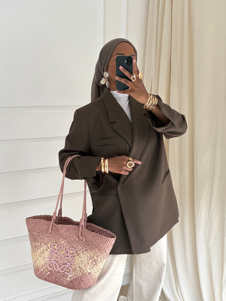 BLAZER PREMIUM MARRON