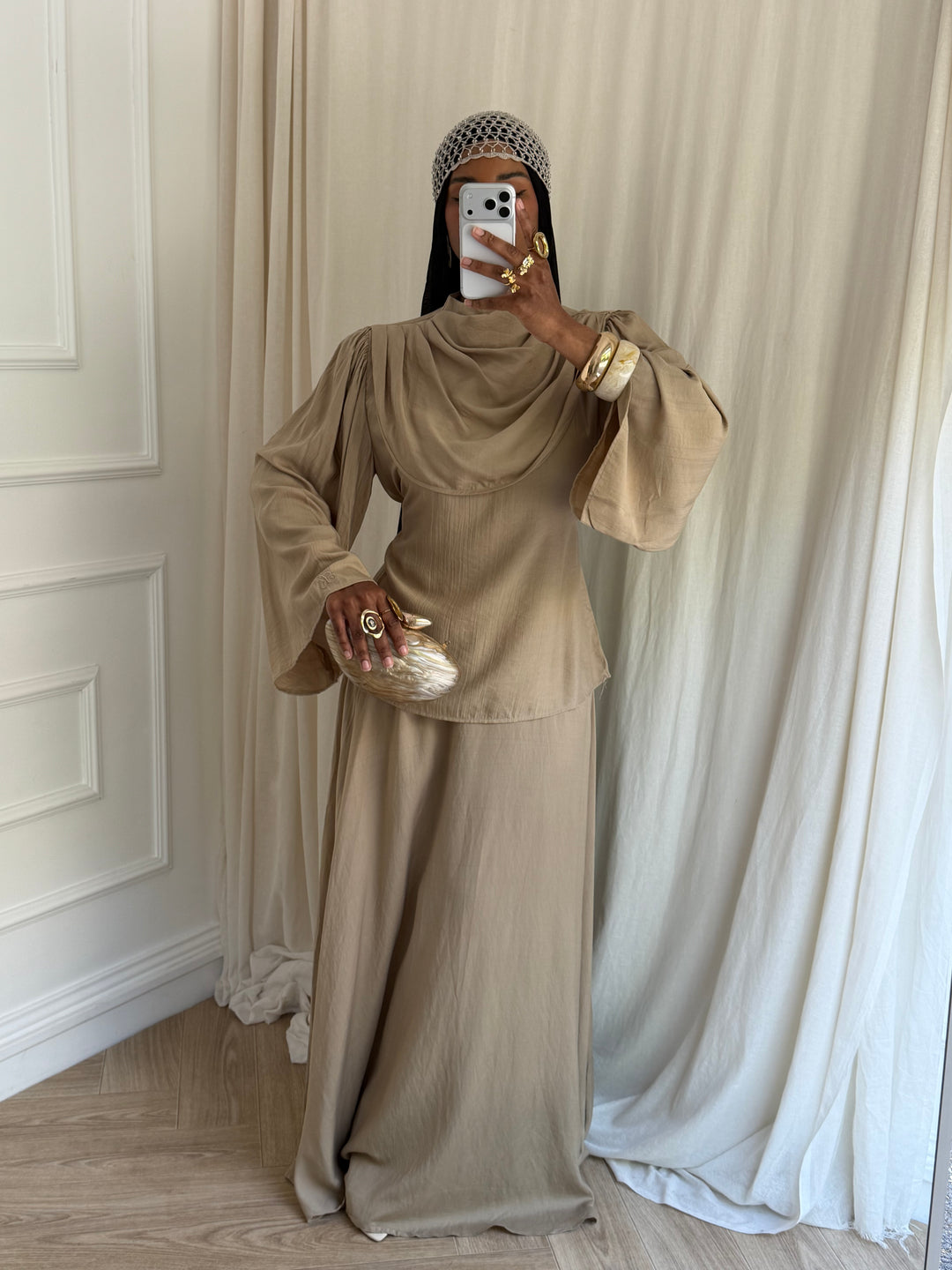 ENSEMBLE HANNA TAUPE
