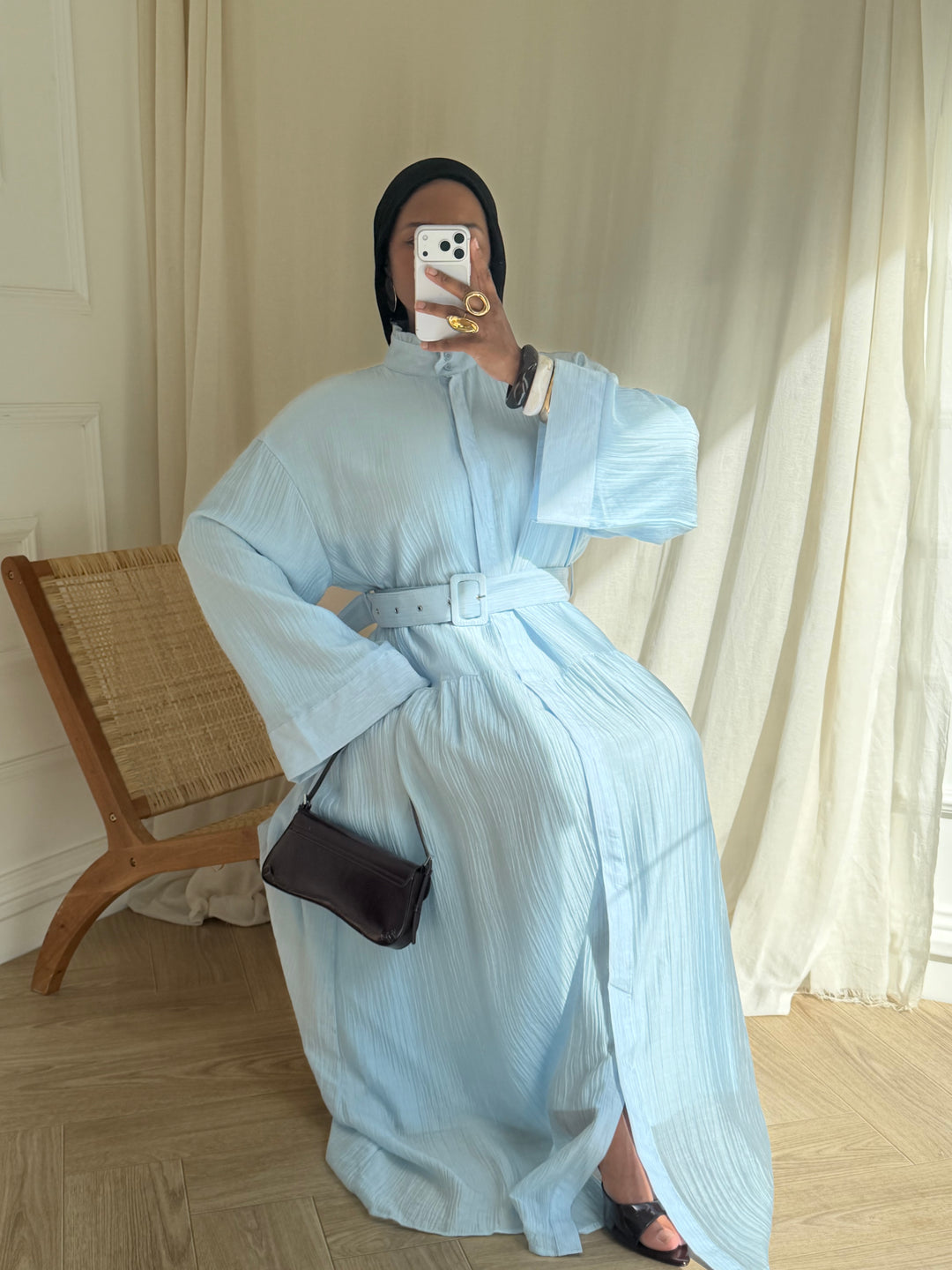 BOHEMIAN DRESS BLEU