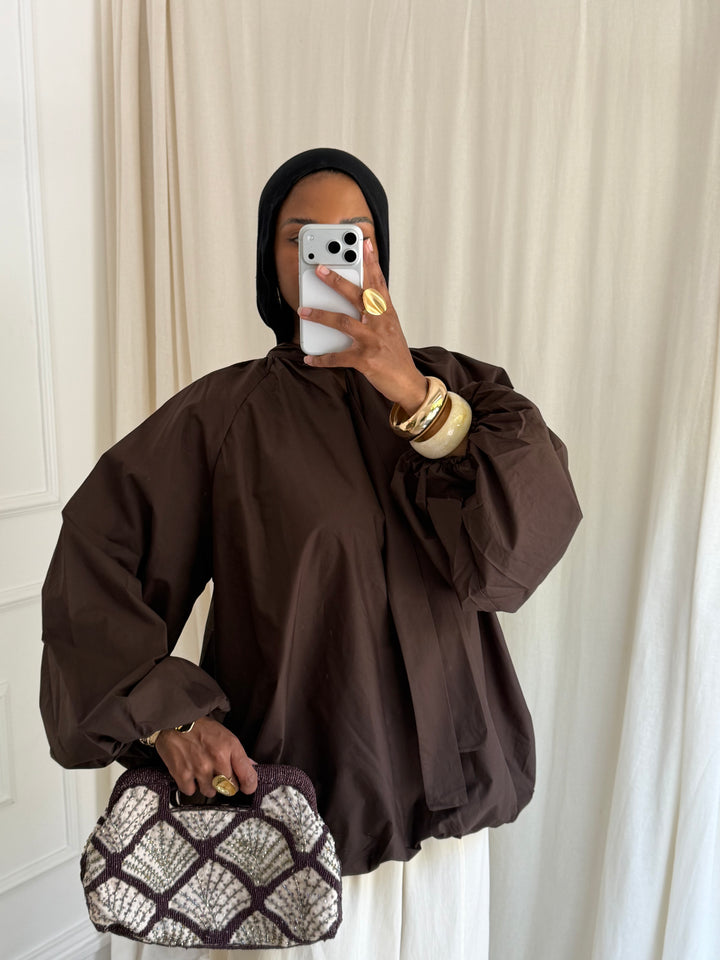 BLOUSE À COTON BOULE