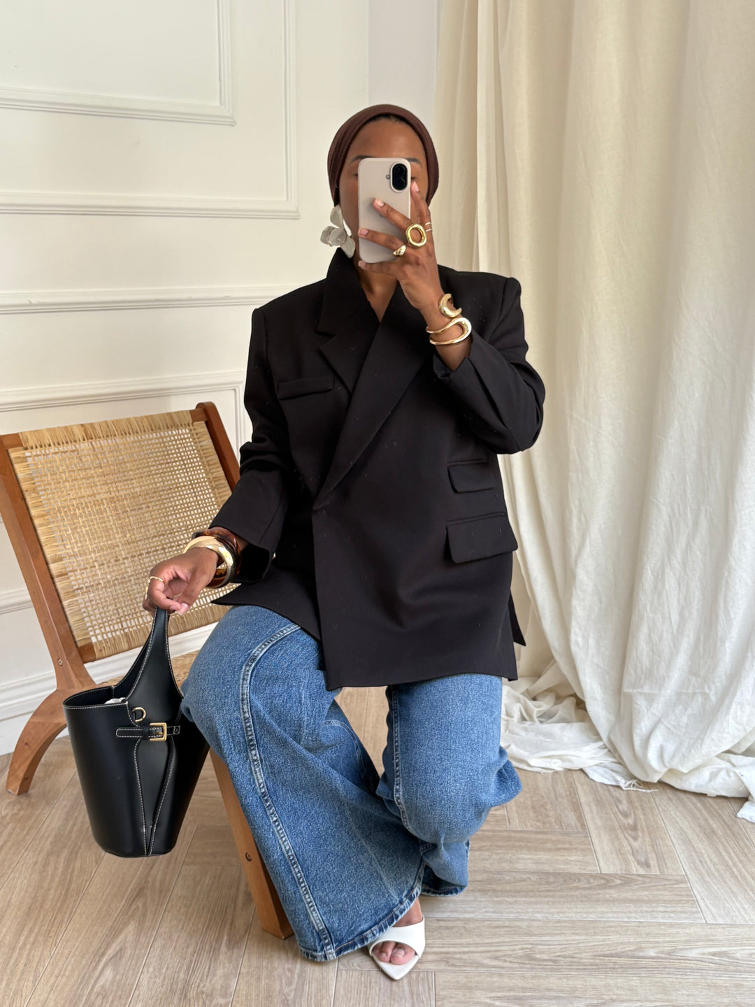 BLAZER PREMIUM ICÔNE NOIR