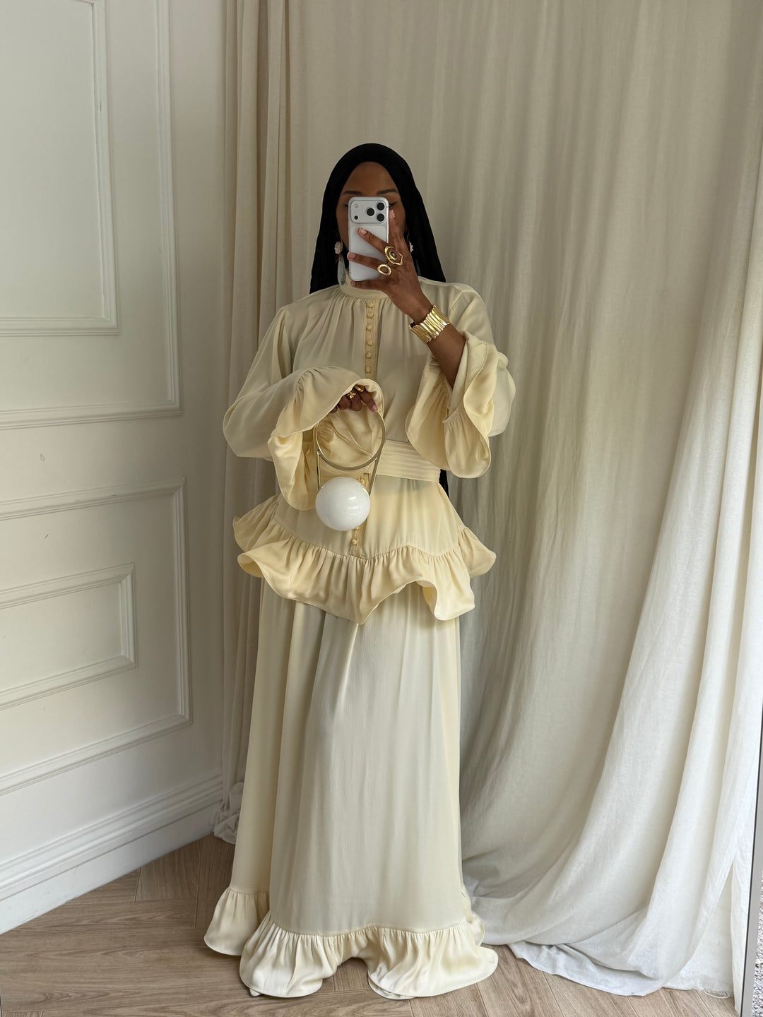 ENSEMBLE DAYAN LUXE JAUNE