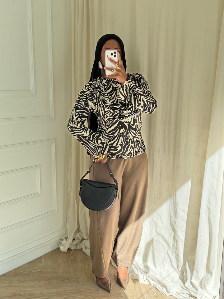 PANTALON LARA TAUPE