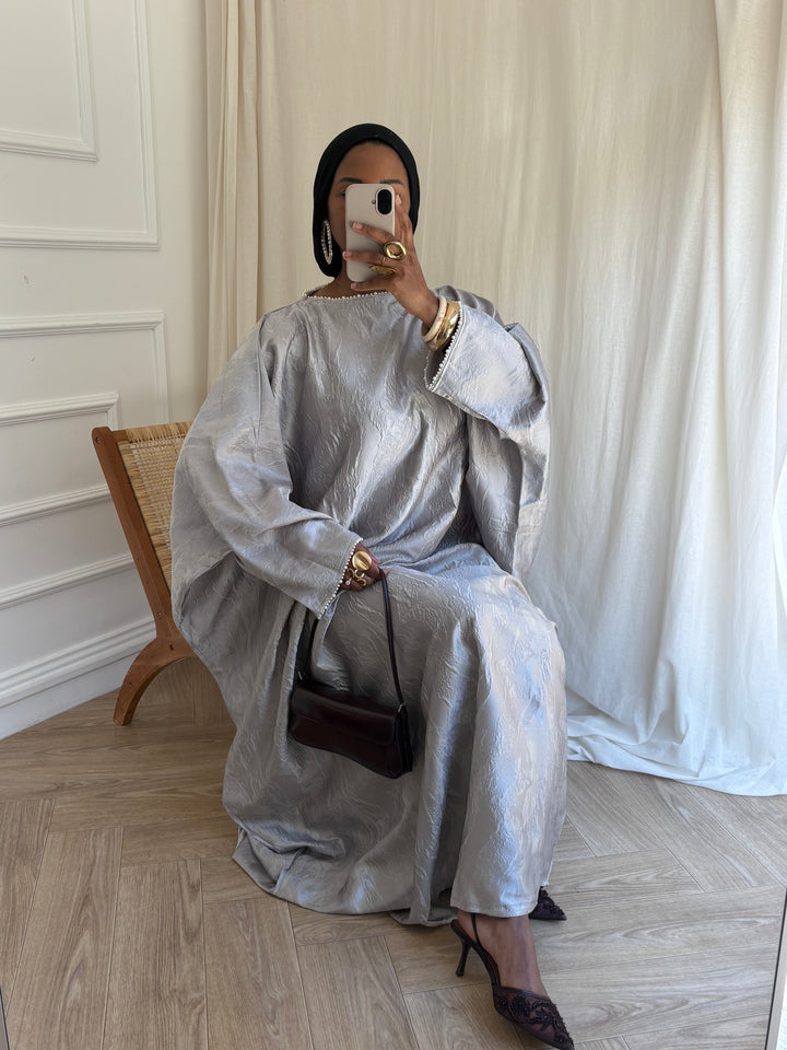 ABAYA KADI GRISE