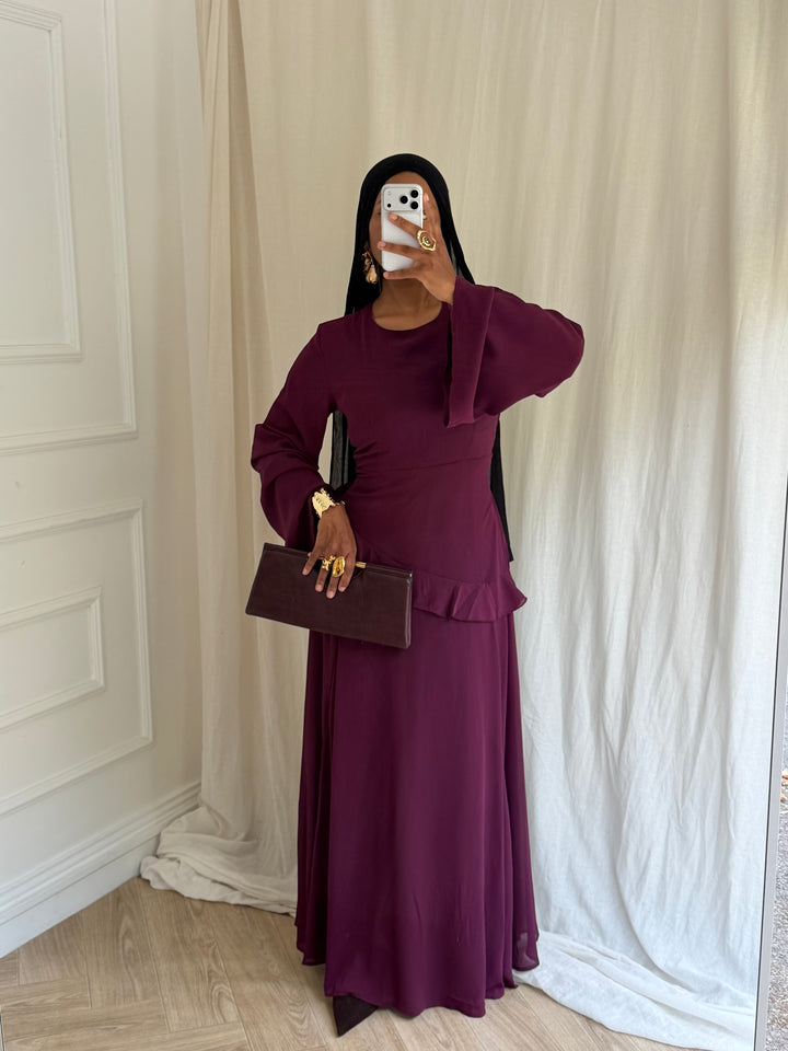 ROBE SORA BORDEAUX