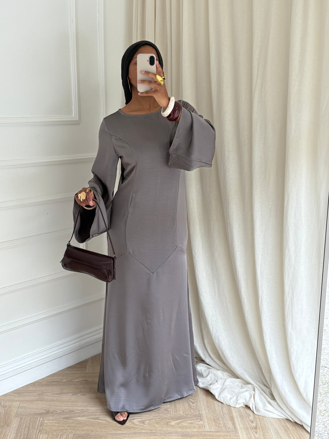 ROBE ALIAAH TAUPE