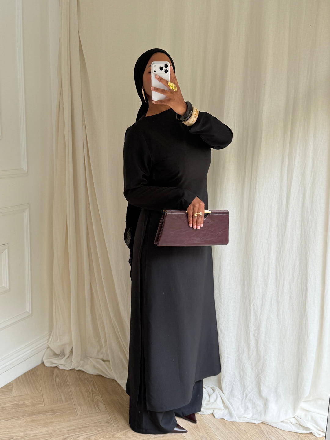 ENSEMBLE AMANA NOIR