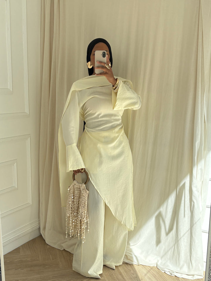 SET MAHA PANTALON JAUNE