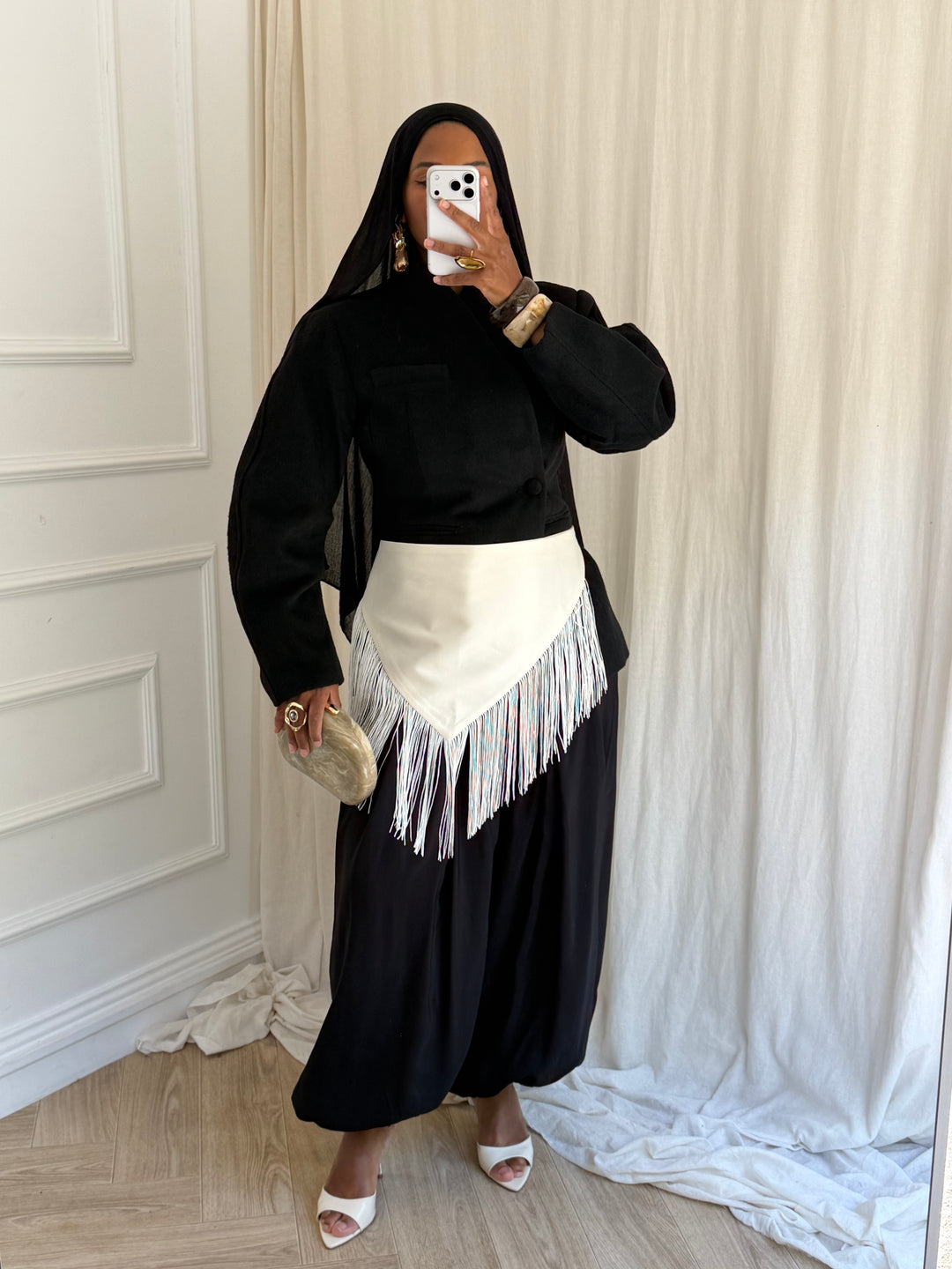 CEINTURE NOMAD BLANCHE