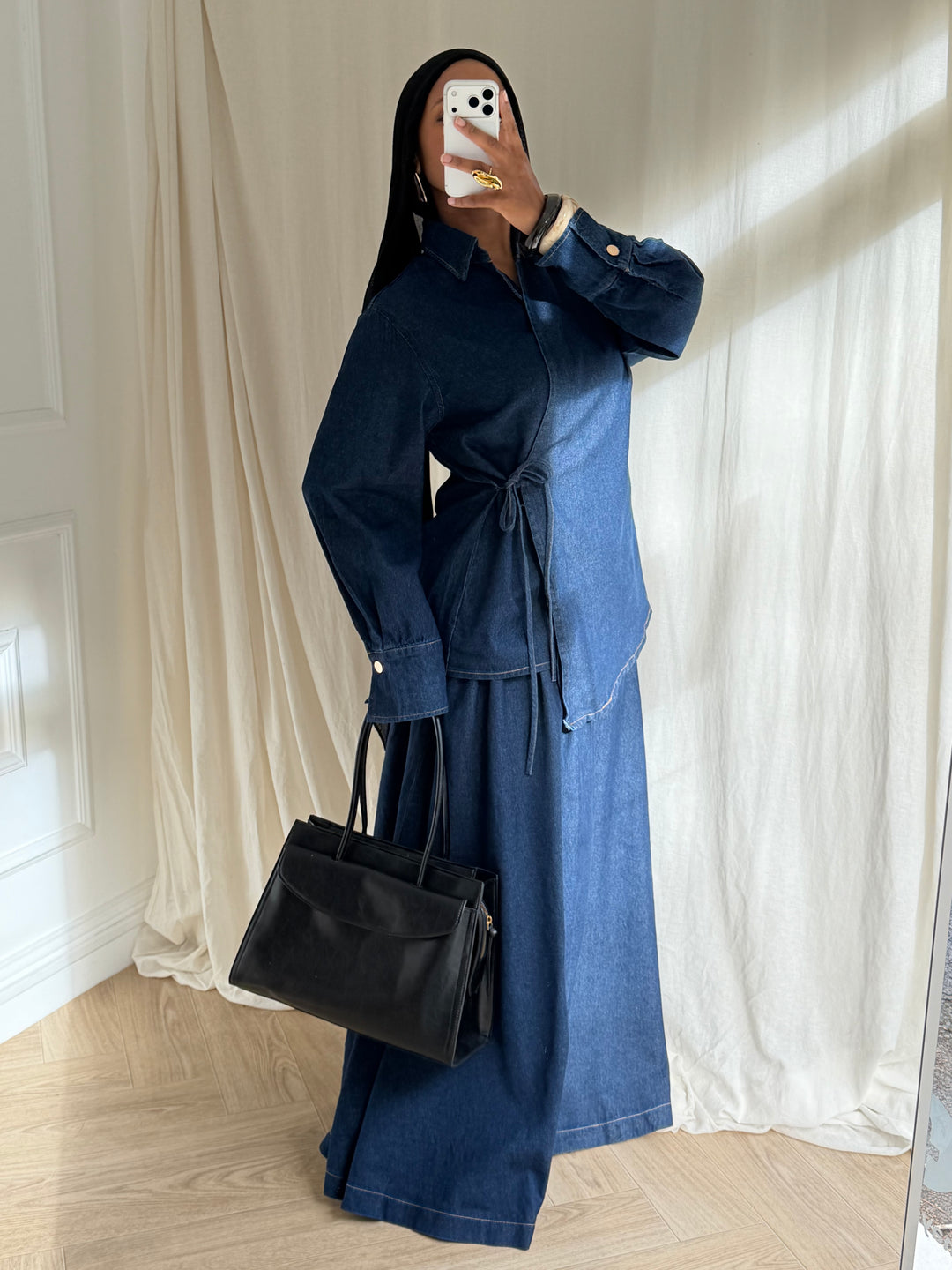 ENSEMBLE JUPE ET VESTE CACHE CŒUR