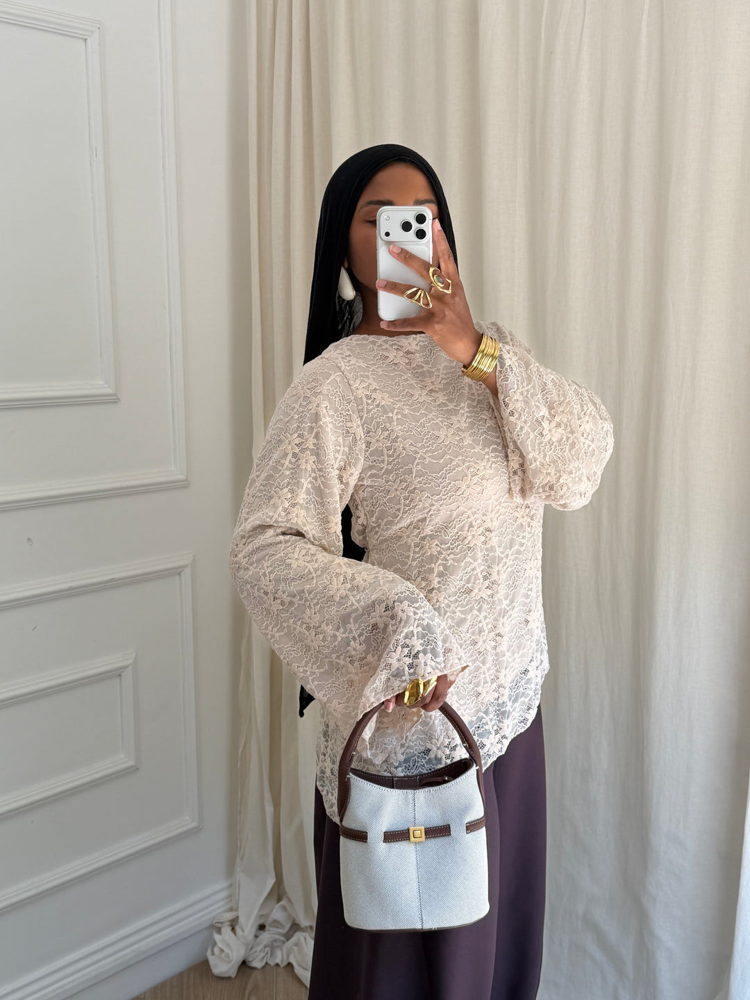 BLOUSE MARBELLA BEIGE