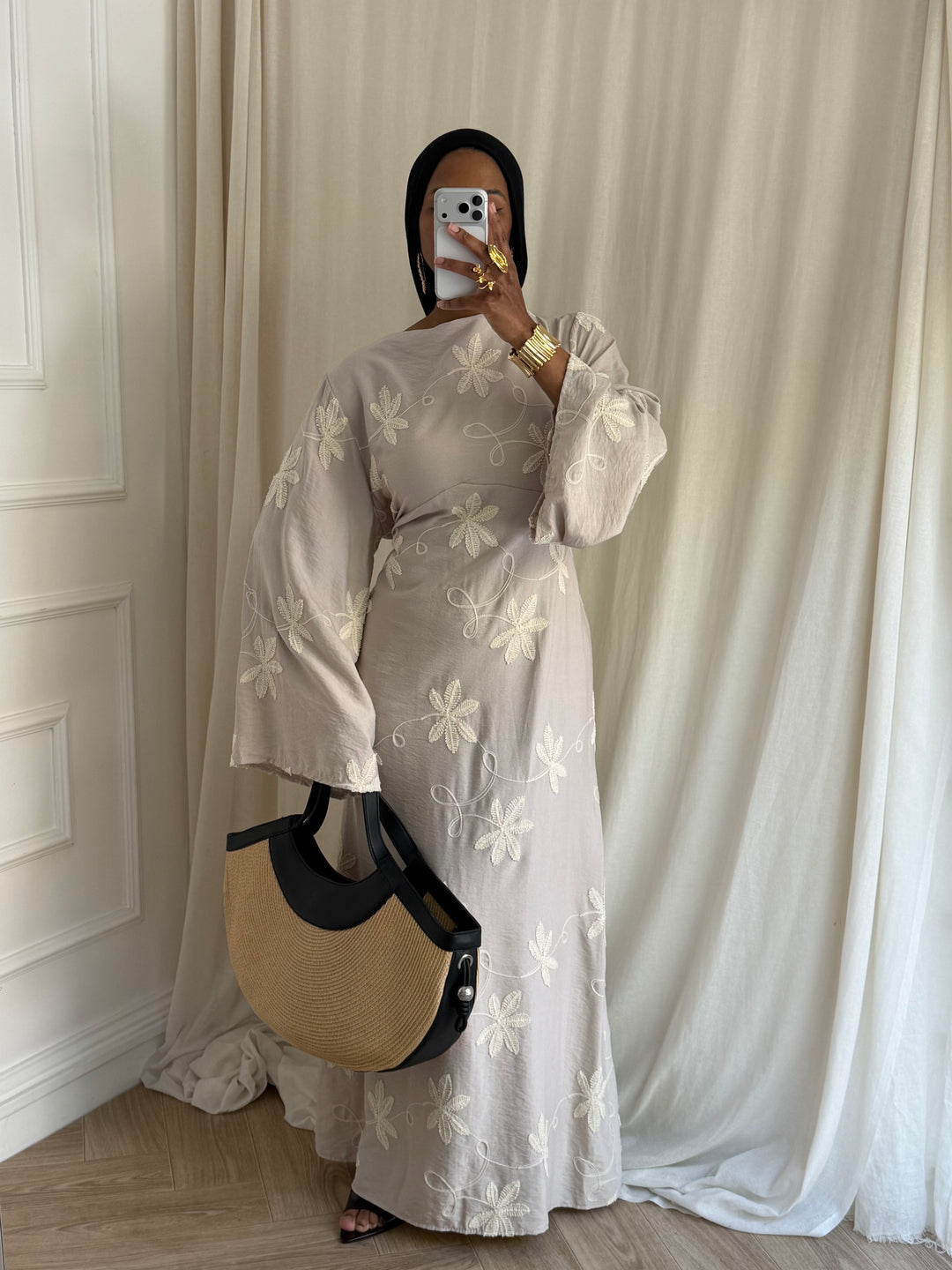 ROBE FLOWER AJUSTABLE A L&