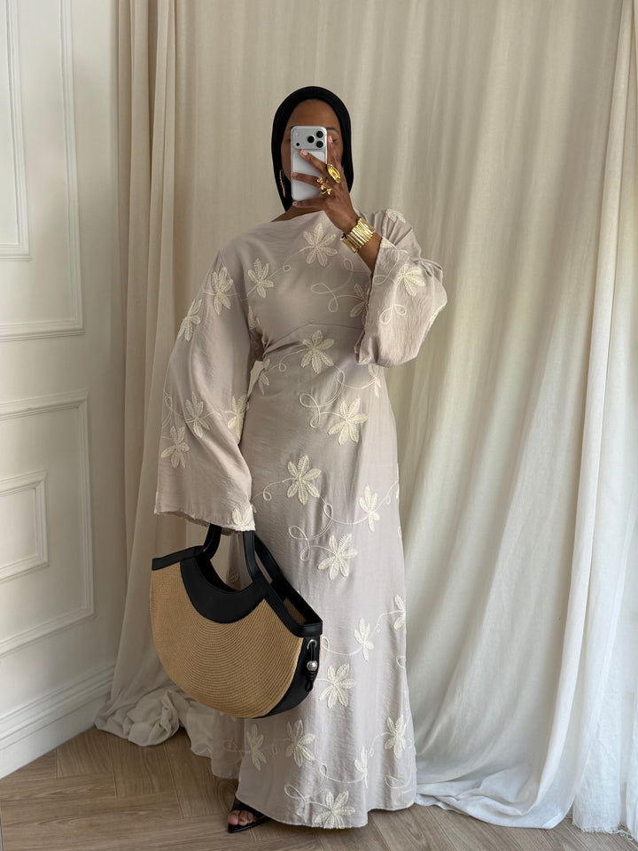 ROBE FLOWER AJUSTABLE A L&