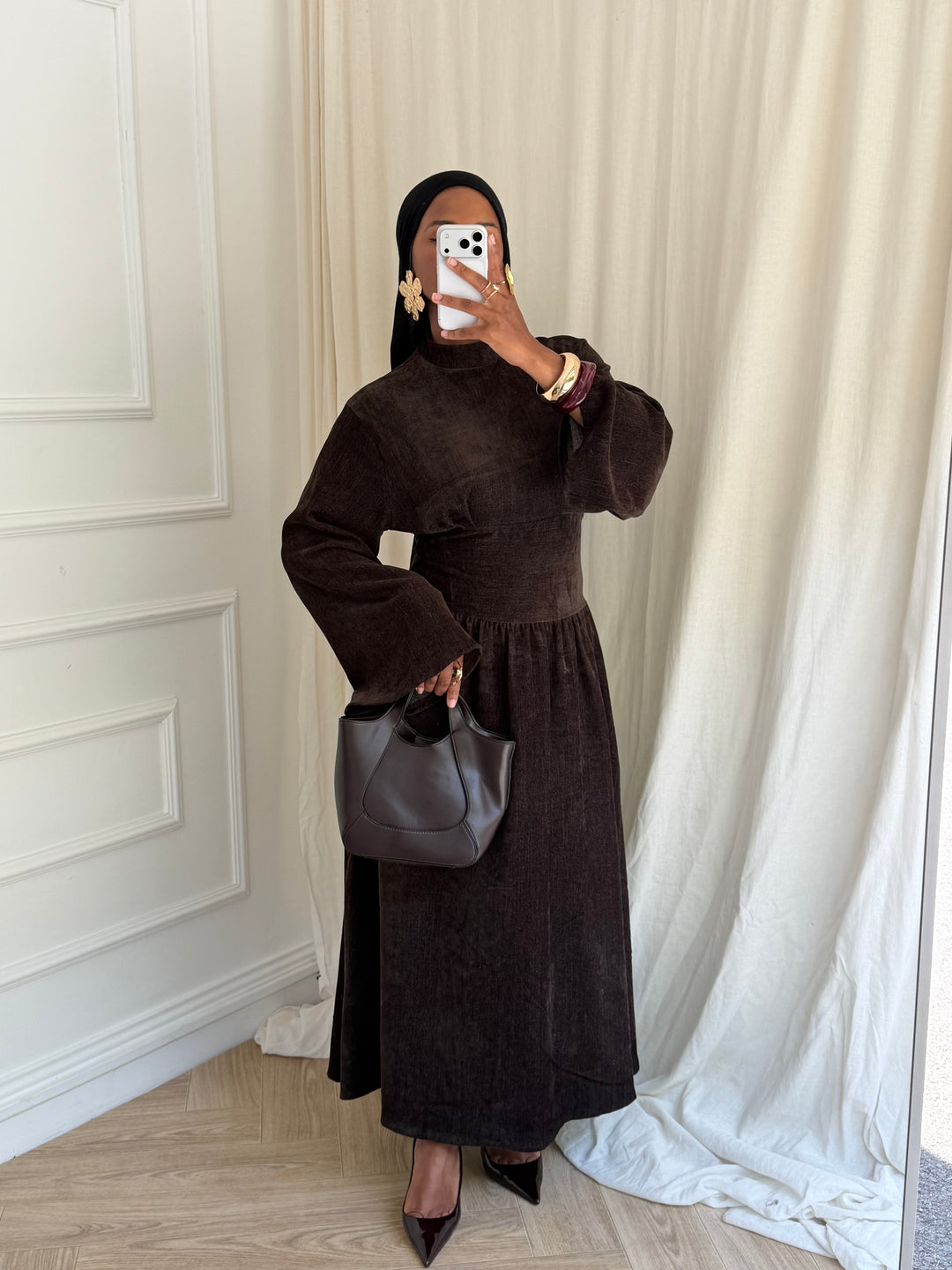 ROBE HANA MARRON