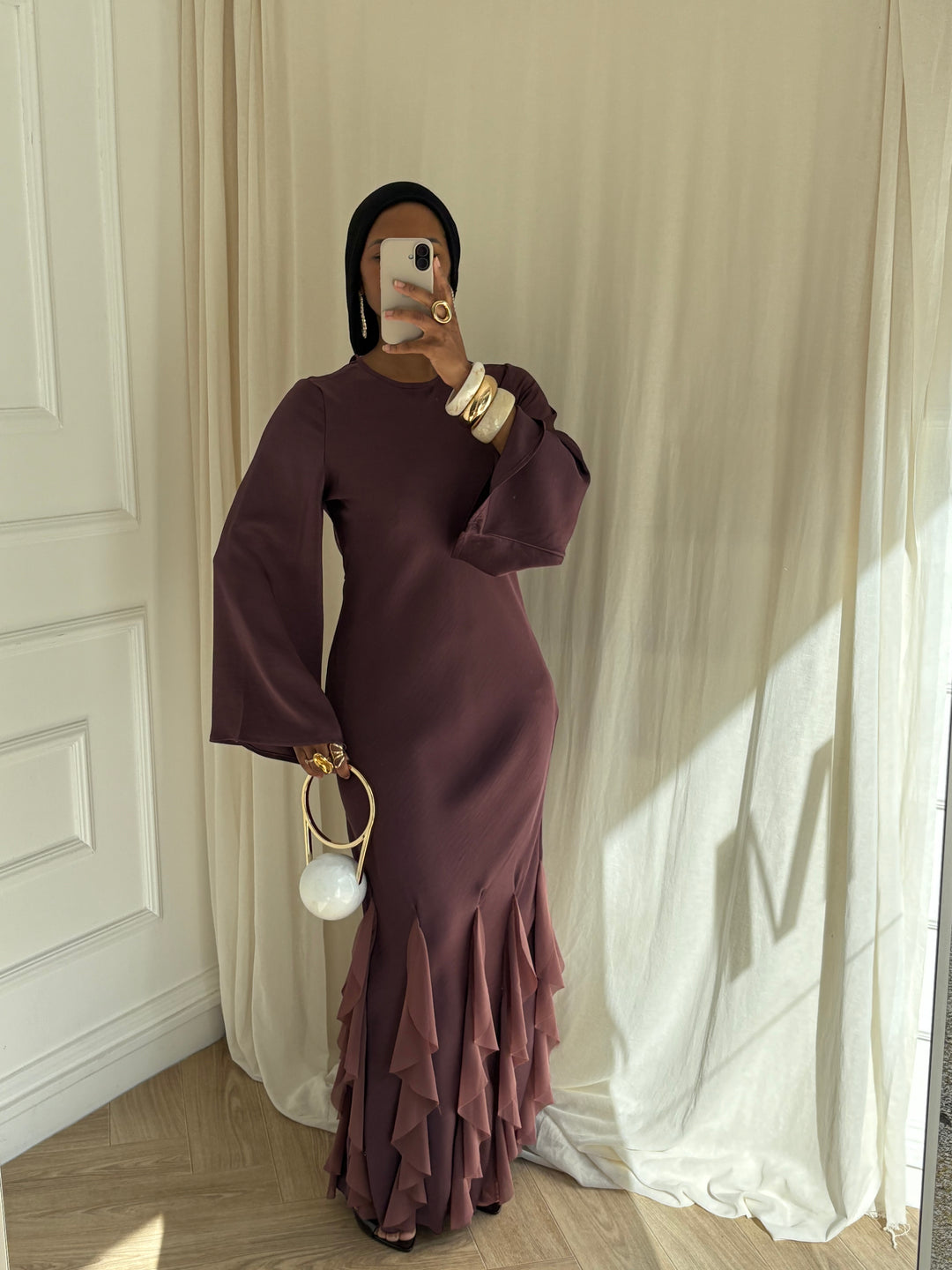 ROBE ZAHRA PRUNE