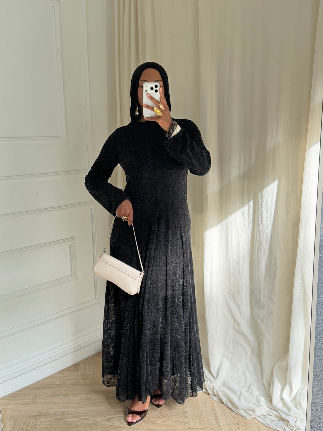ROBE ODETTE NOIRE