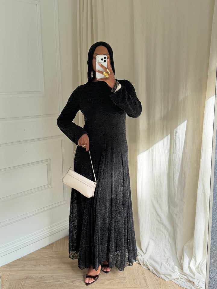 ROBE ODETTE NOIRE