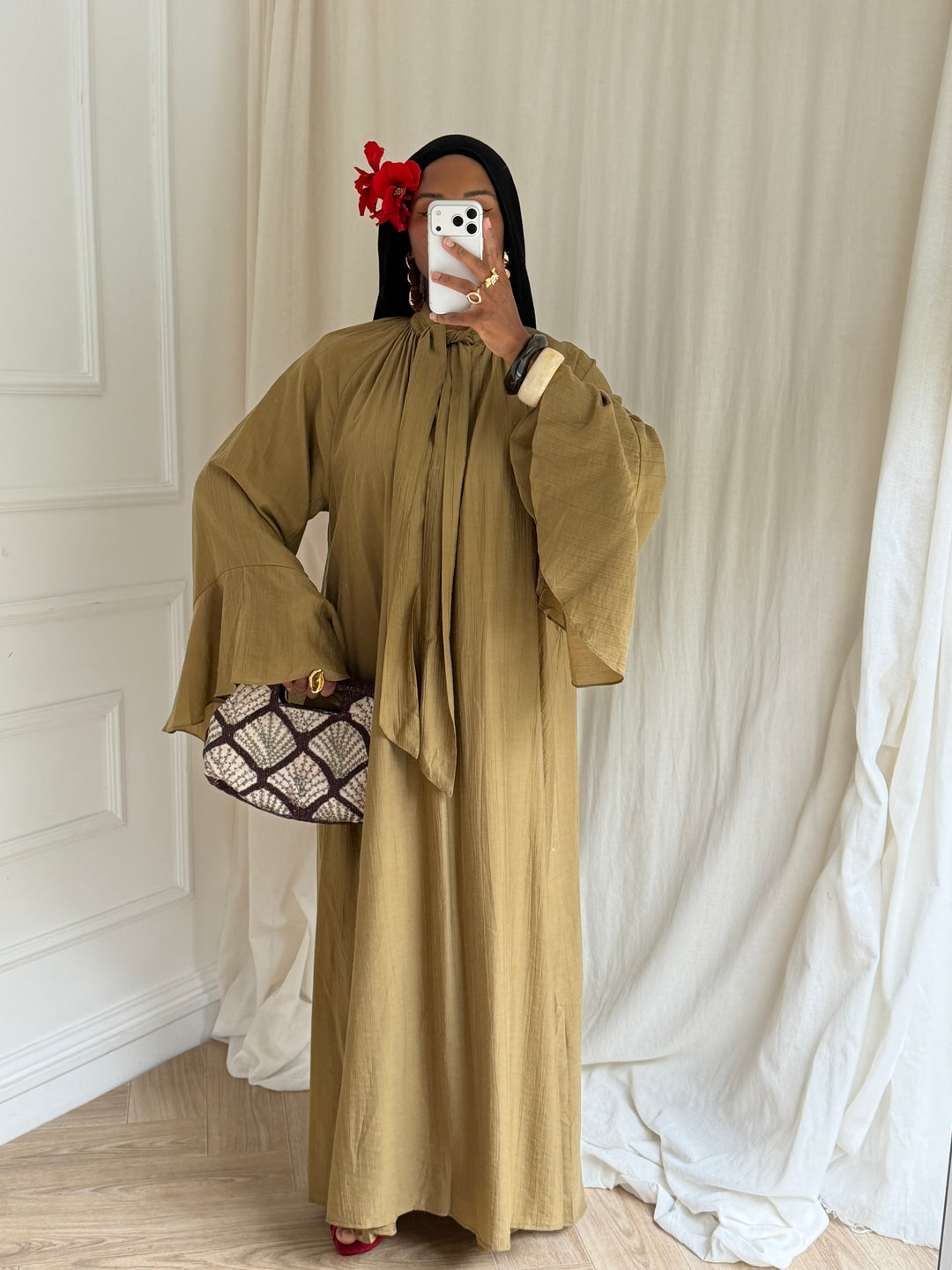 ROBE JANAH OLIVE