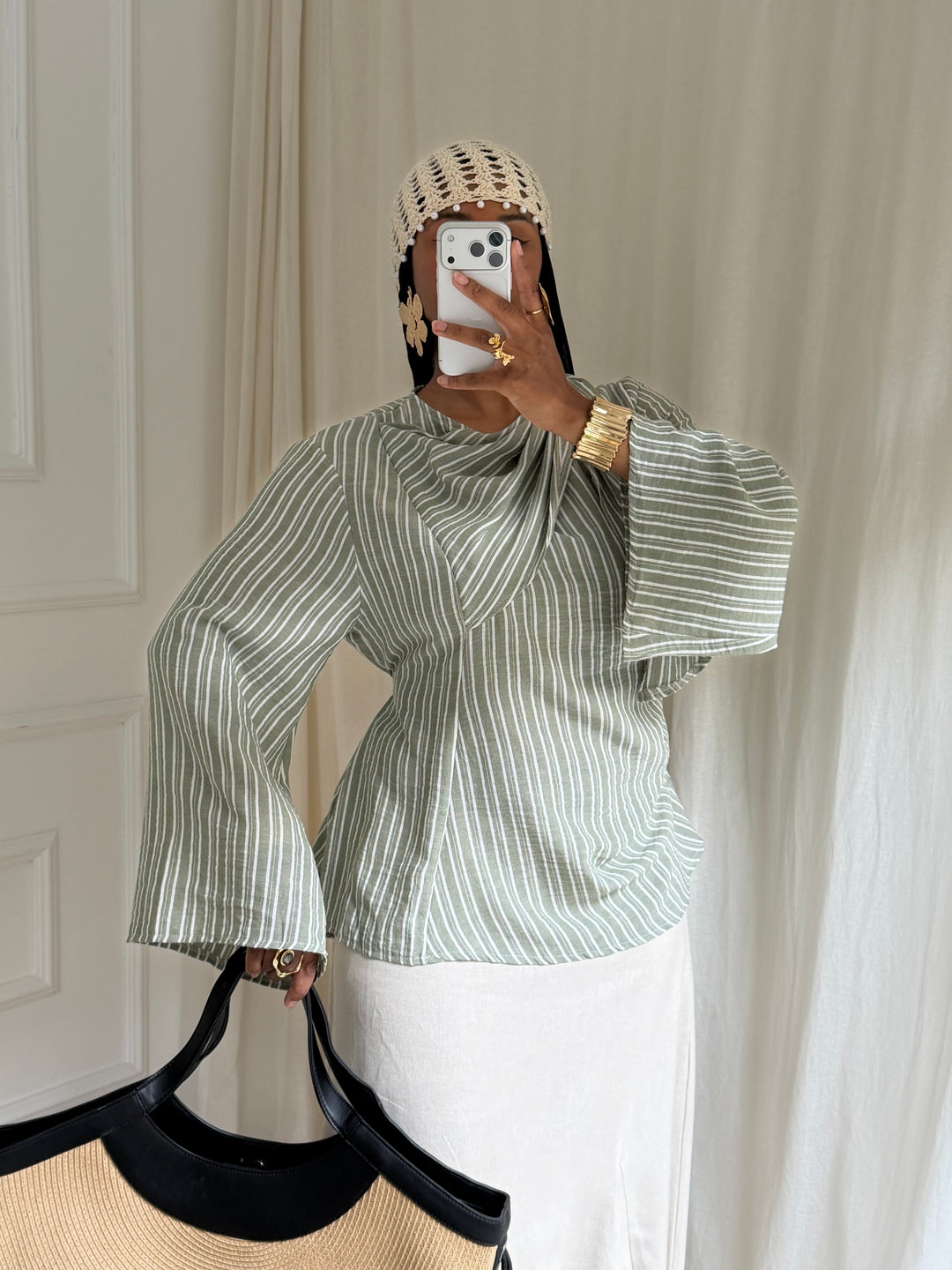 BLOUSE AYLEEN VERT