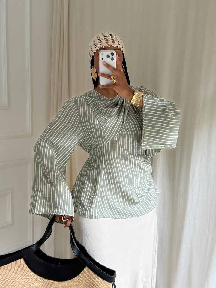 BLOUSE AYLEEN VERT