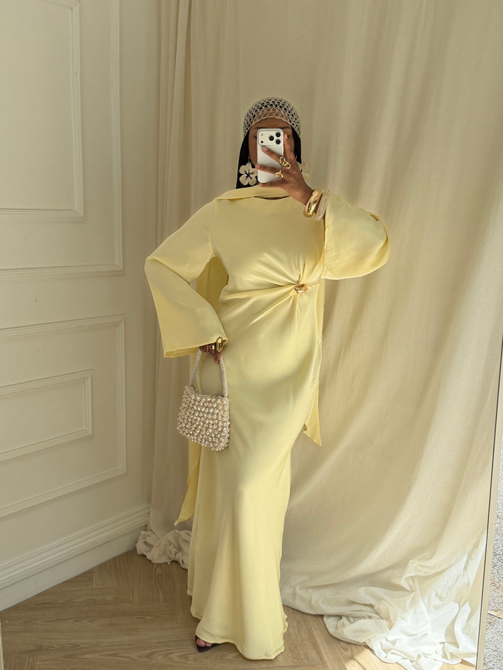 ROBE SOFIA JAUNE
