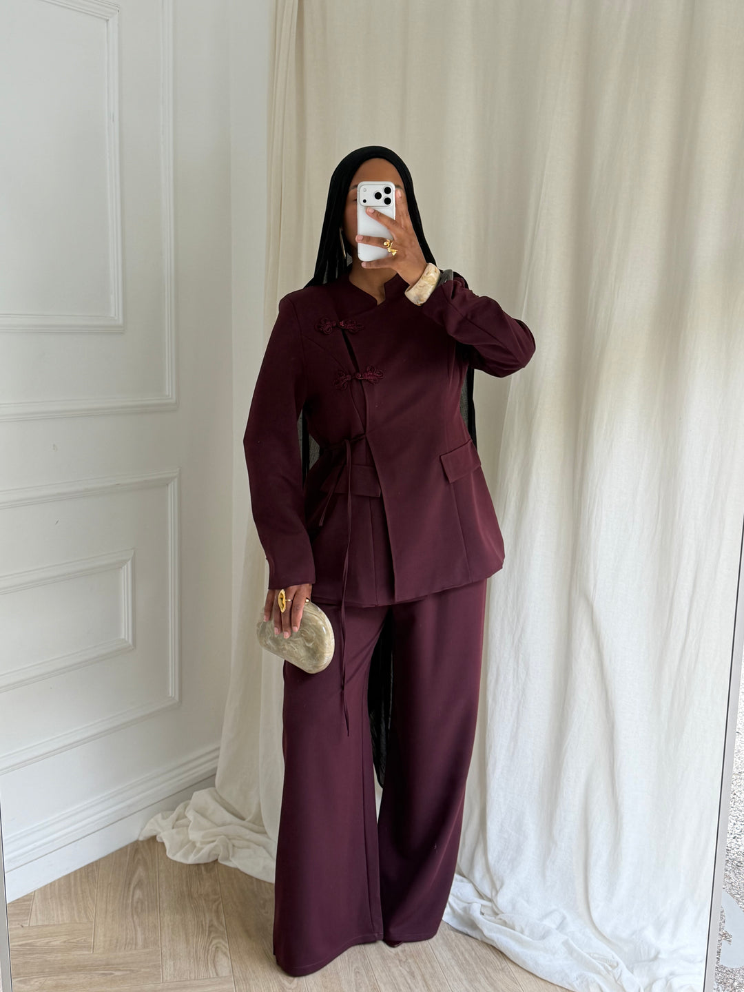 ENSEMBLE YUMMY BORDEAUX