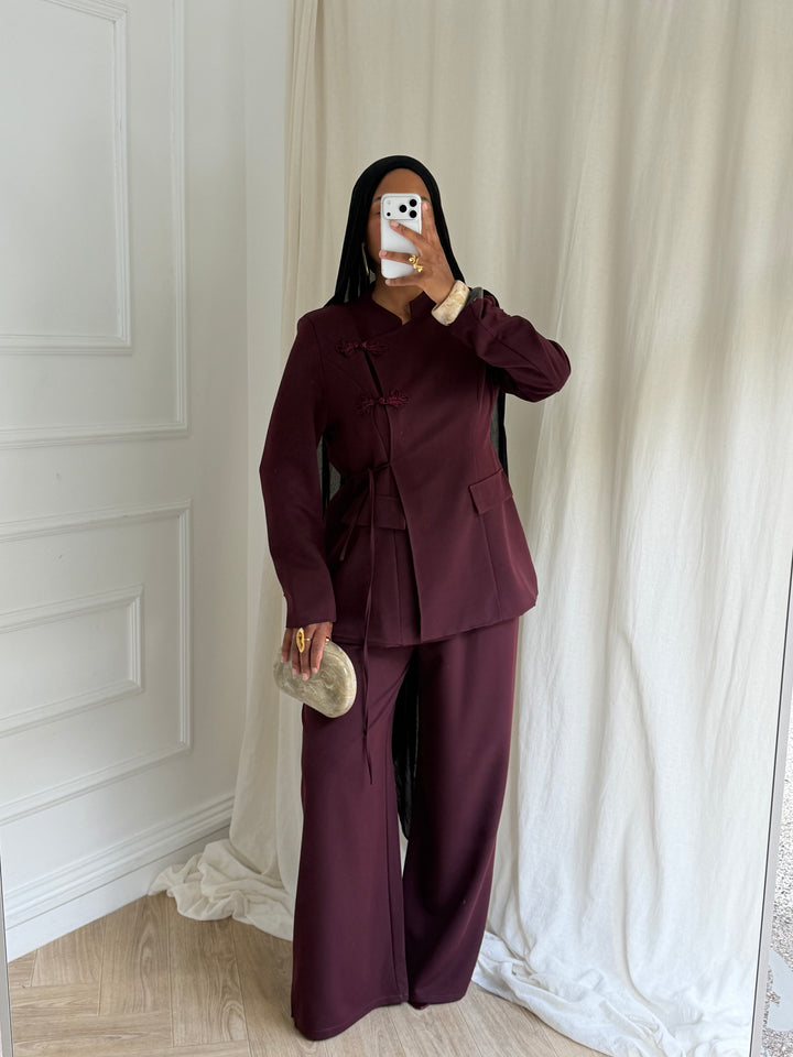 ENSEMBLE YUMMY BORDEAUX