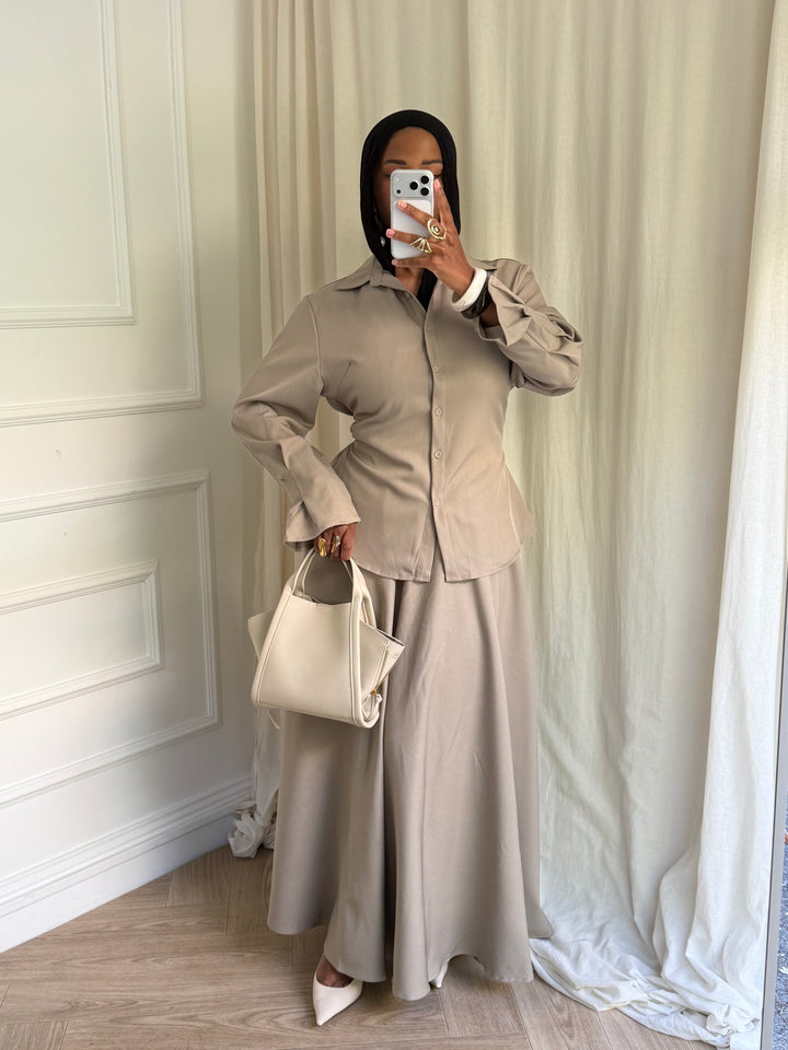 ENSEMBLE VELA TAUPE CLAIR