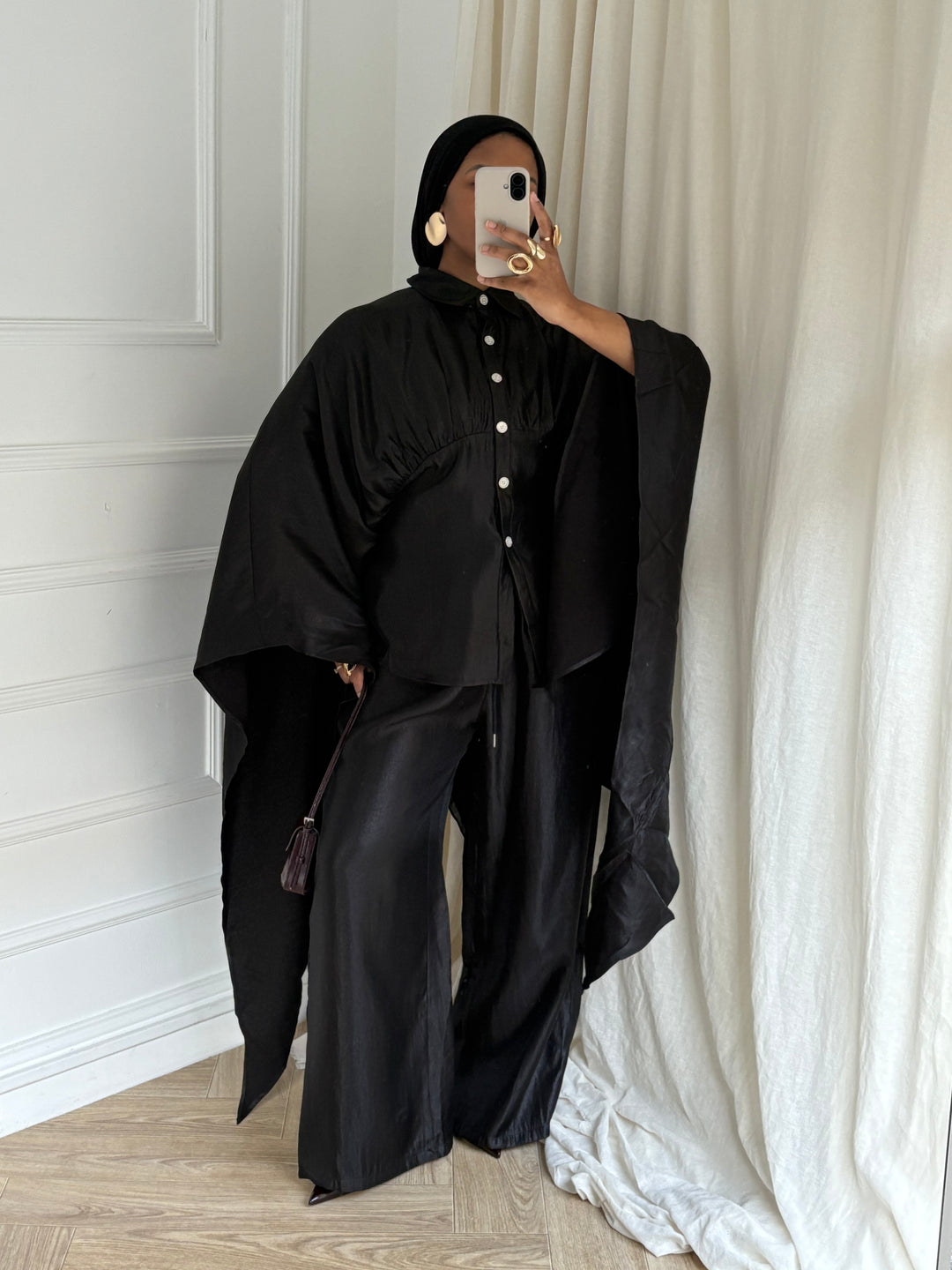 SET LUXE AJUSTABLE NOIR