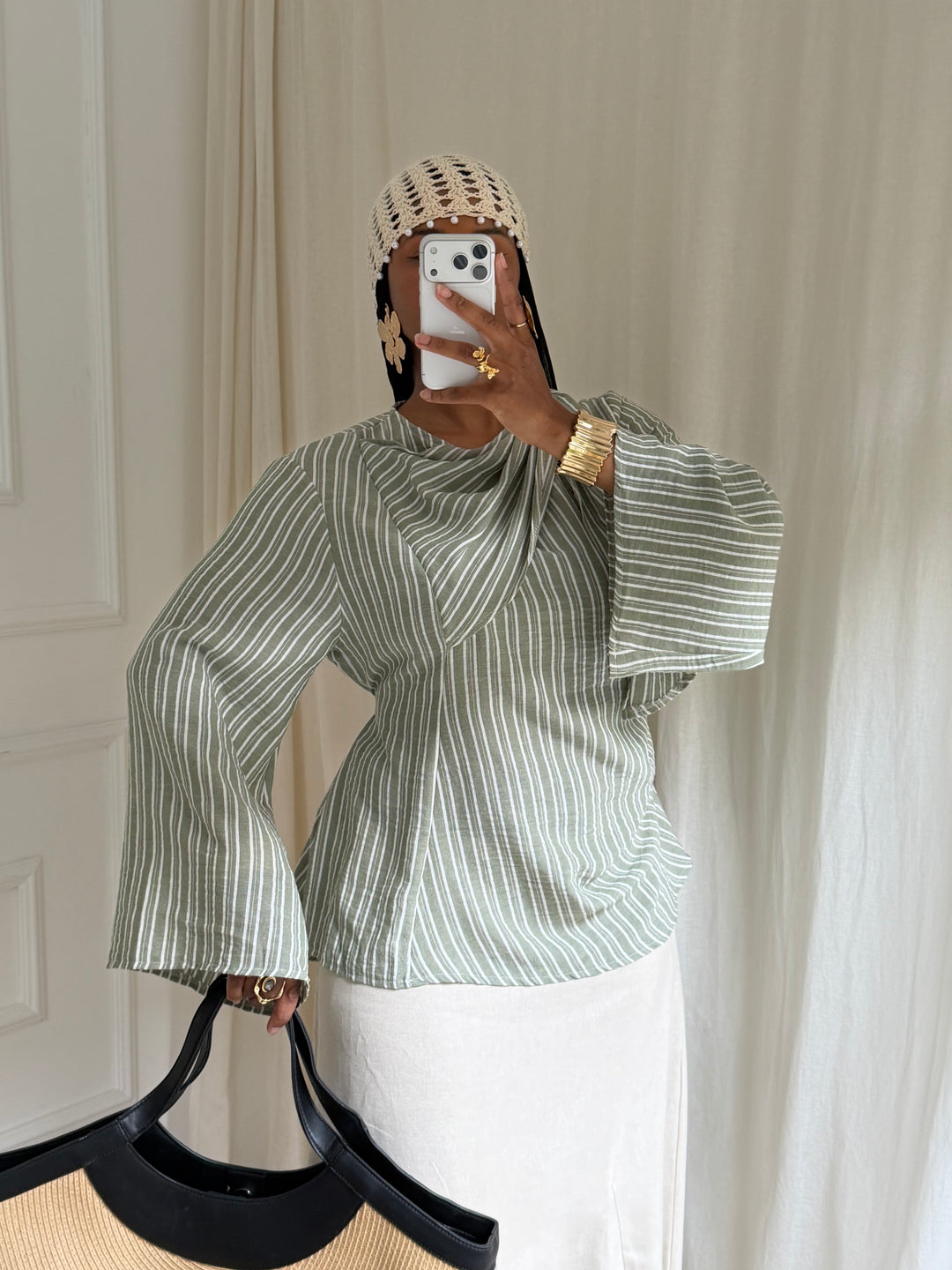 BLOUSE AYLEEN VERT