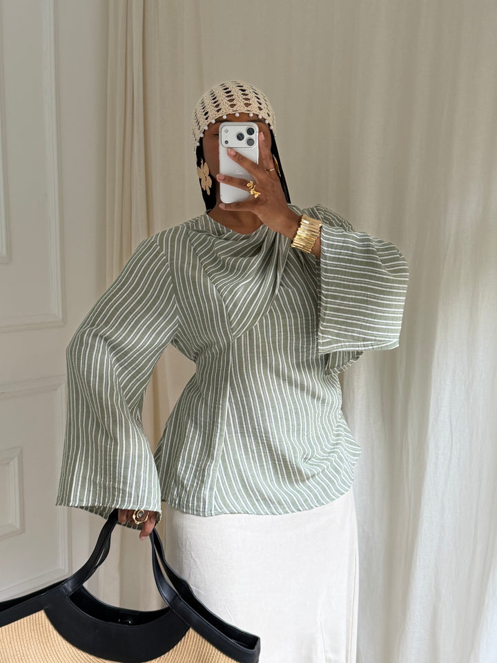 BLOUSE AYLEEN VERT
