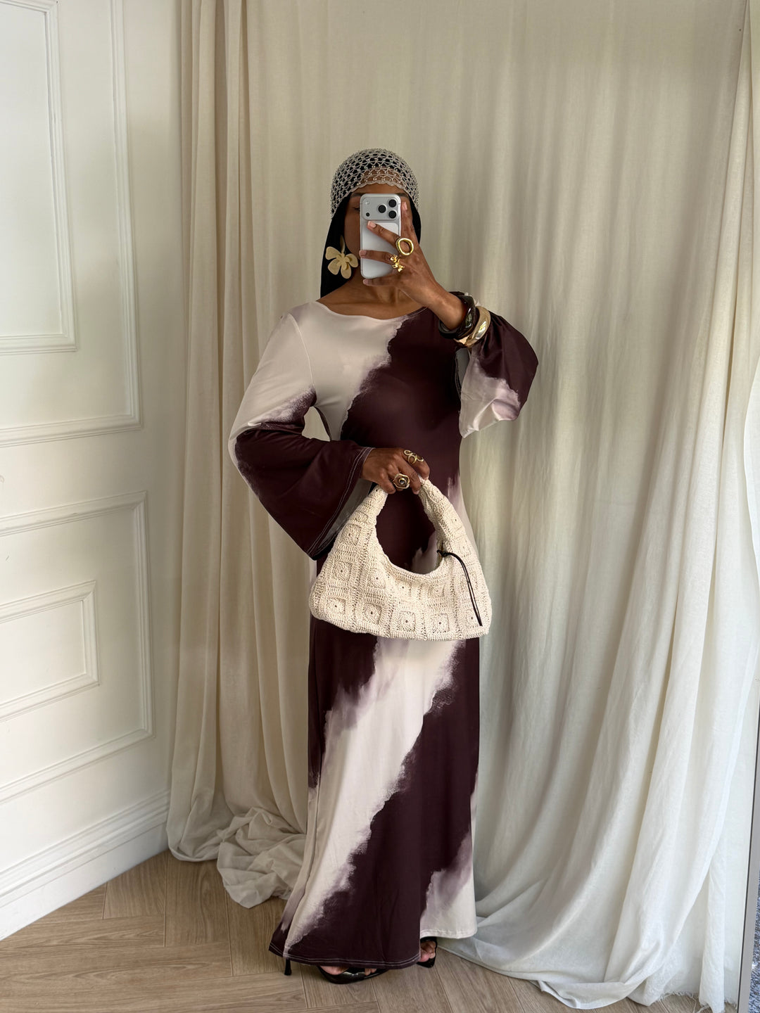 ROBE JAWAL MARRON