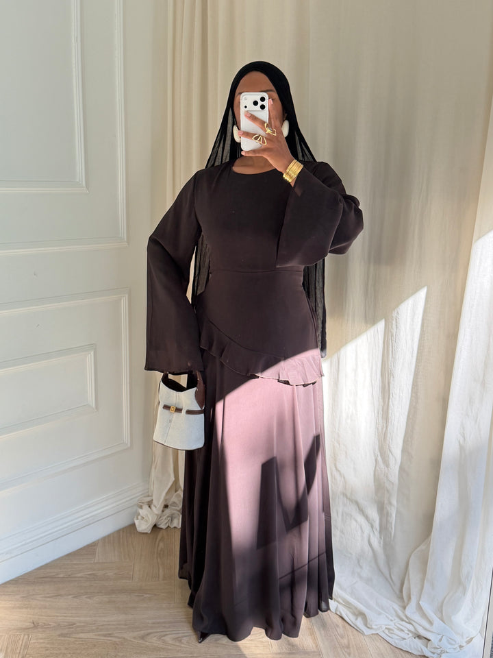 ROBE SORA MARRON