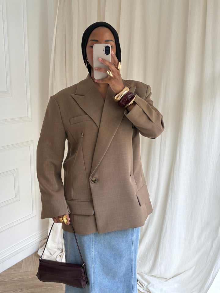 BLAZER LUXE CAMEL