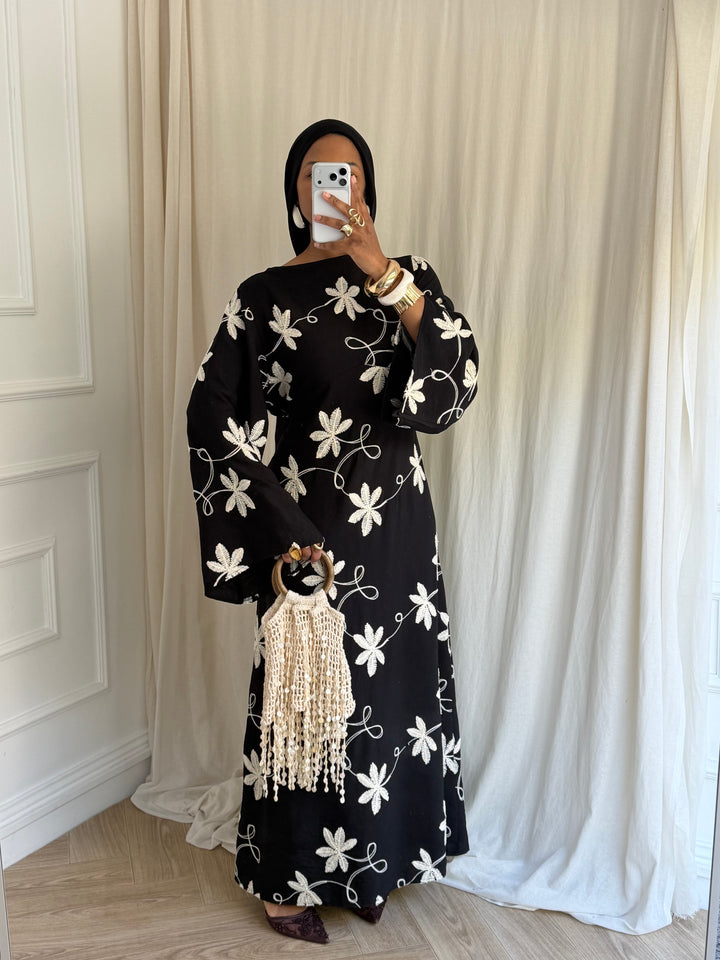 ROBE FLOWER AJUSTABLE A L&