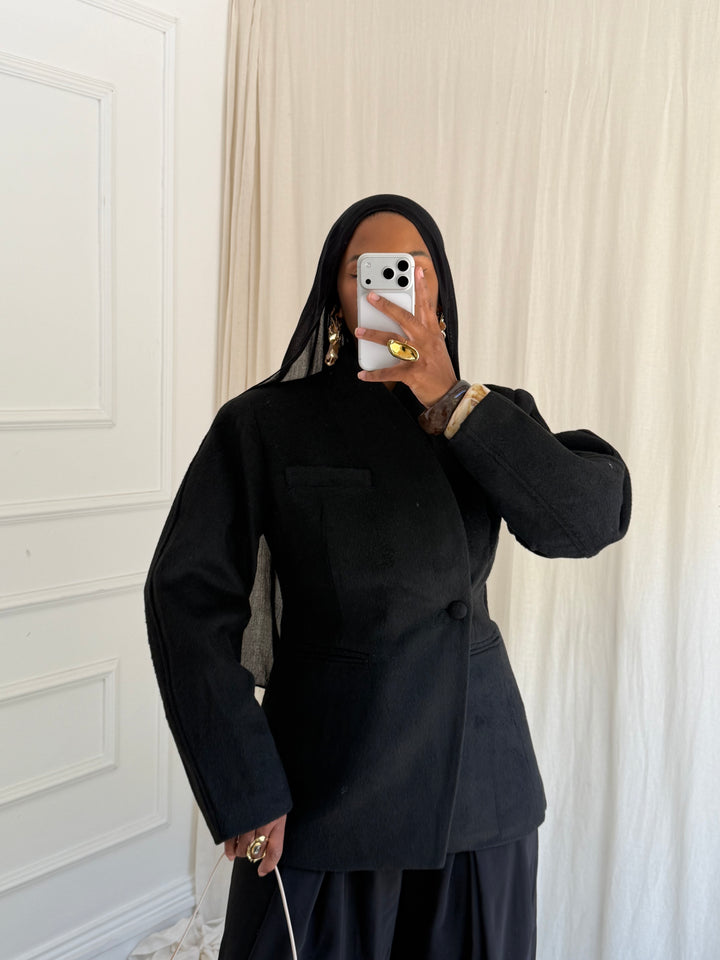 MANTEAU BLAZER PREMIUM LAINE