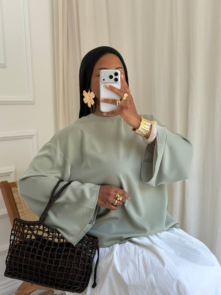 BLOUSE TAYLA VERT