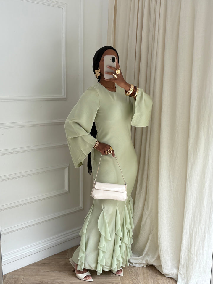 ROBE ZAHRA VERTE