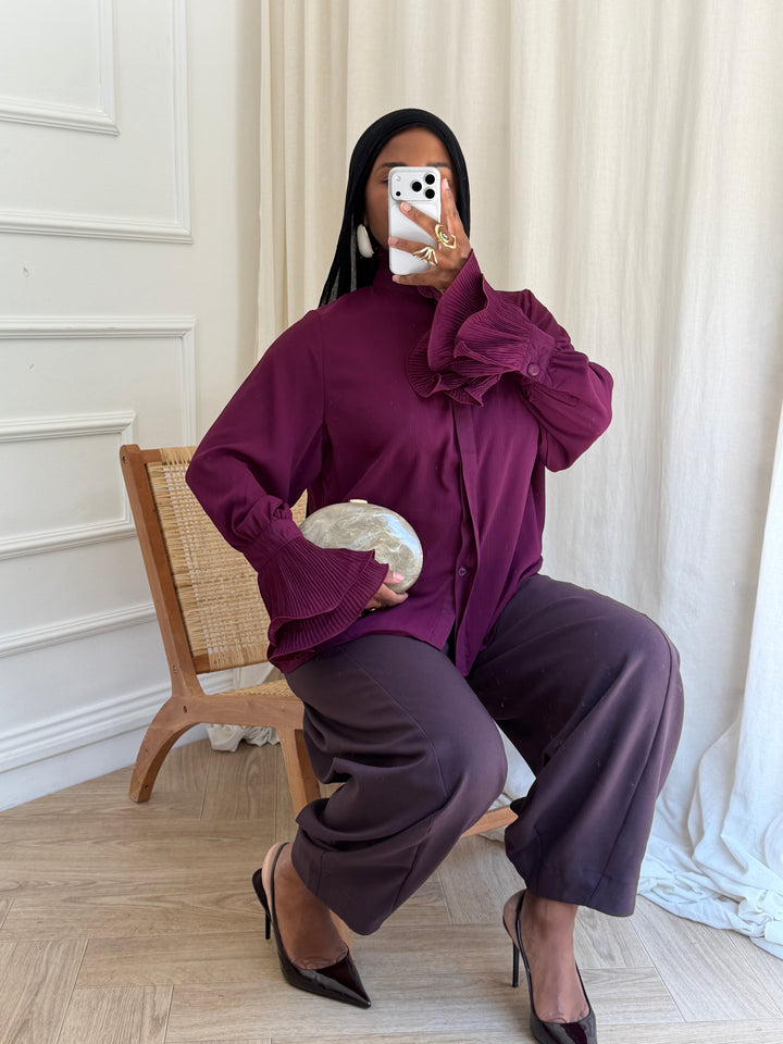 BLOUSE BOHAM BORDEAUX