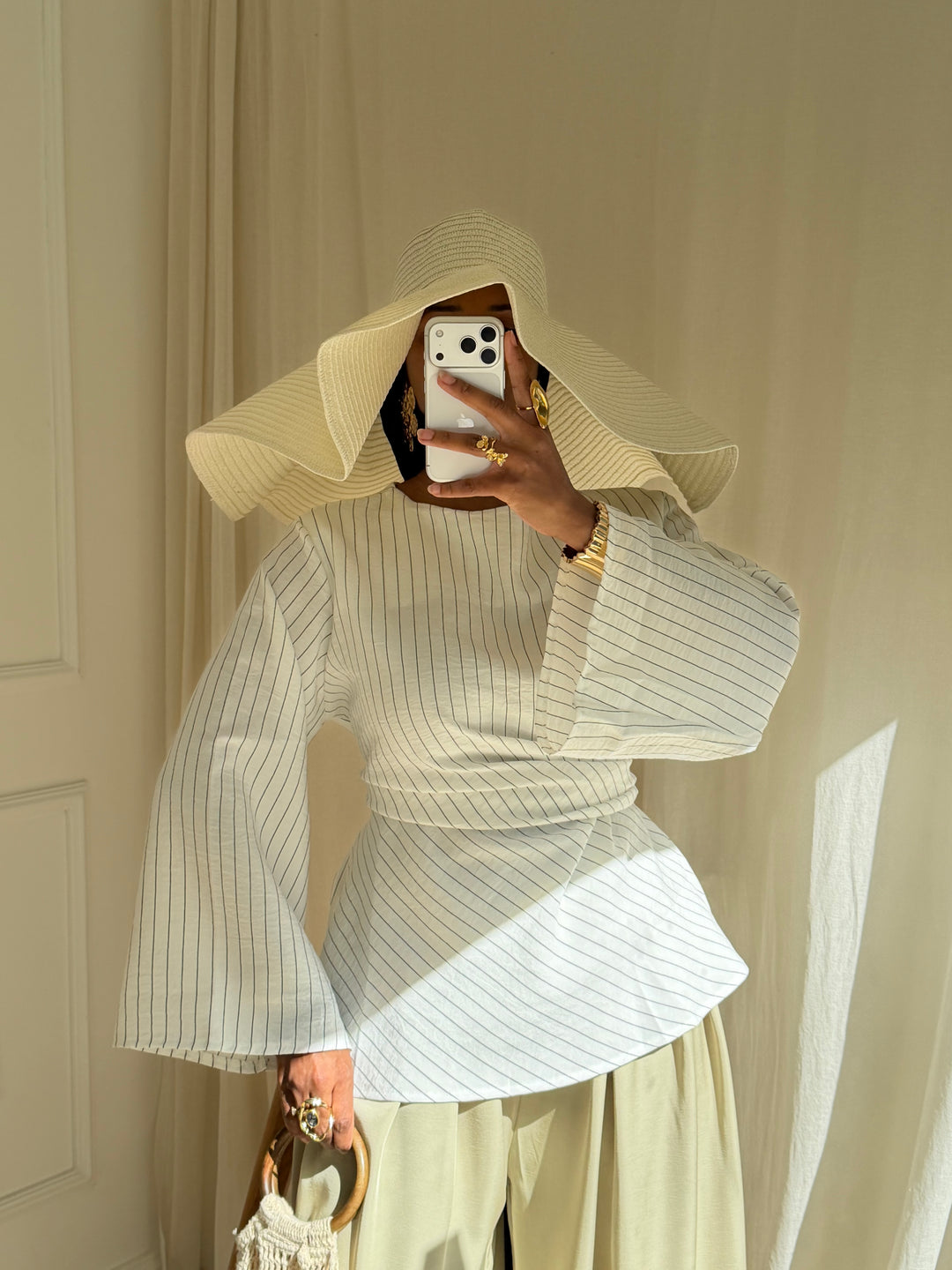BLOUSE AMIRA BLANCHE