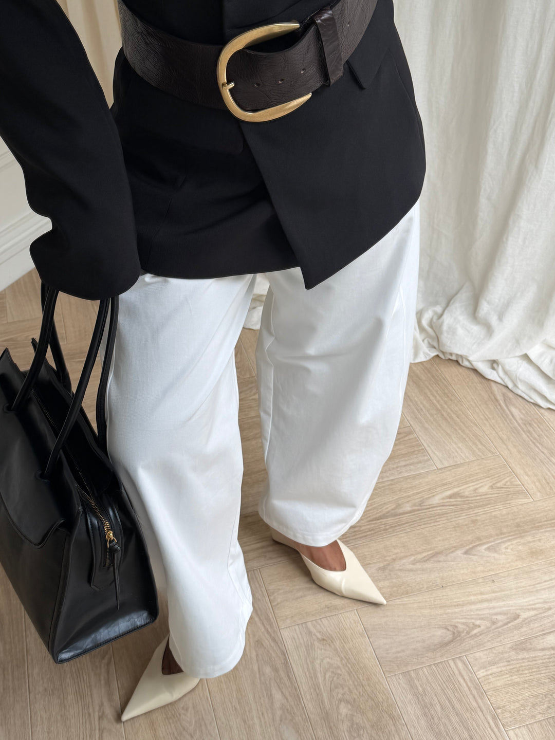 PANTALON SUURA BLANC